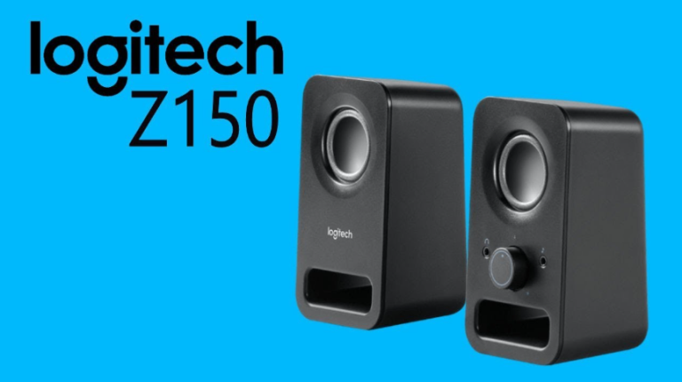 Logitech Z150 6W Stereo Speakers Midnight Black - With Type-C Power Supply