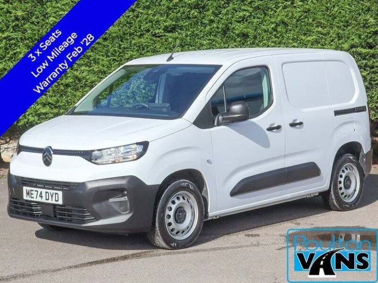 Citroen Berlingo 1000 Enterprise Plus 1.5HDI 100BHP  M SWB VAN, 3 Seats, Air Con, Cruise, Re Smal...