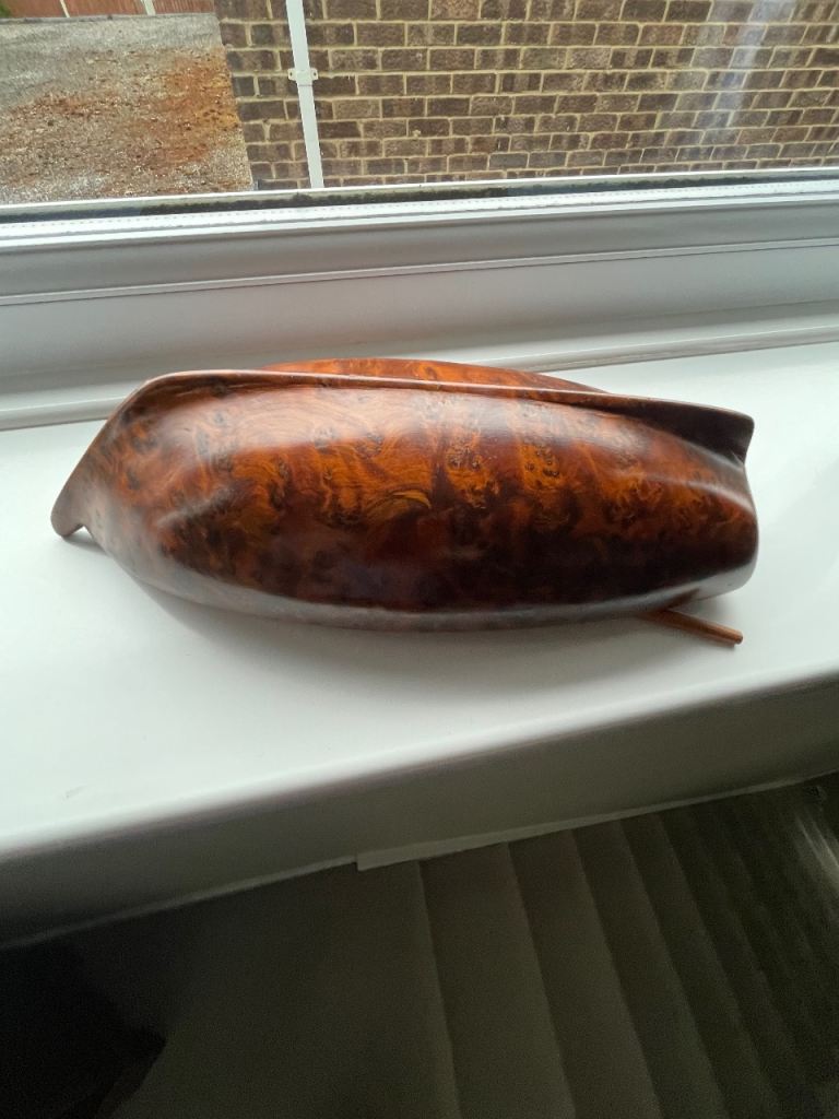 Decorative Wooden Boat with Paddle – Lovely Ornament