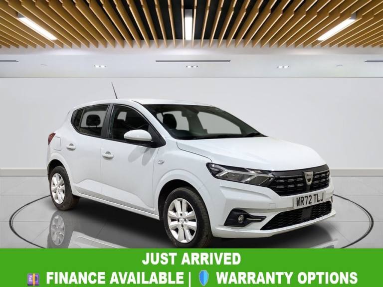 2022 Dacia Sandero 1.0 TCe Comfort Hatchback 5dr Petrol Manual Euro 6 (s/s) (90 ps) Hatchback Pet...