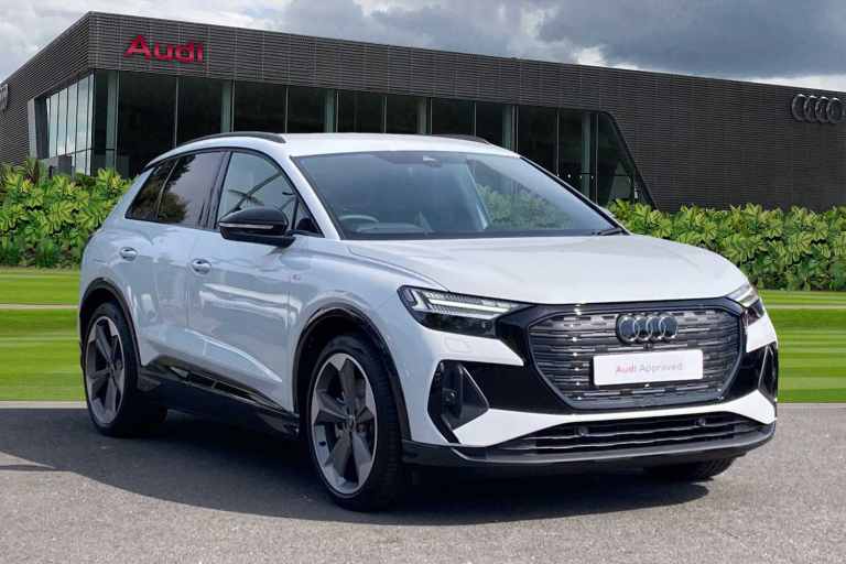 2024 Audi Q4 e-tron 220kW 50 Quattro 82kWh Black Edition 5dr Auto SUV Electric Automatic