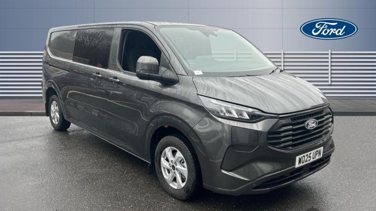 2025 Ford Transit Custom 320 L2 Petrol Fwd 2.5 PHEV 232ps H1 Double Cab Van Limited Auto Crew Bus...