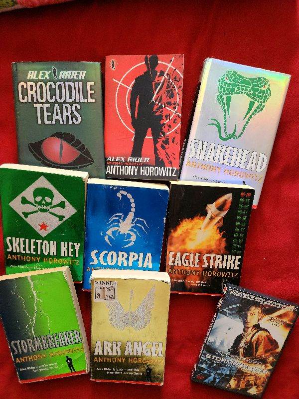 For Younger Readers /teens - Alex Rider by A Horowitz (inc DVD)