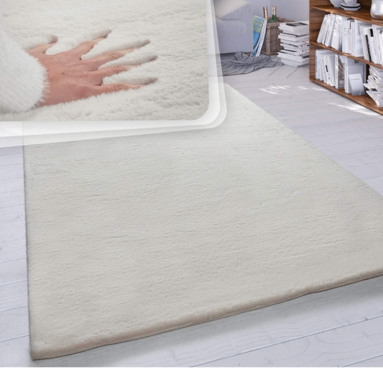 Faux Fur Rug, Home Fluffy Rug, Ultra Soft, Size:120x160 cm, Cream, NEW & SEALED 