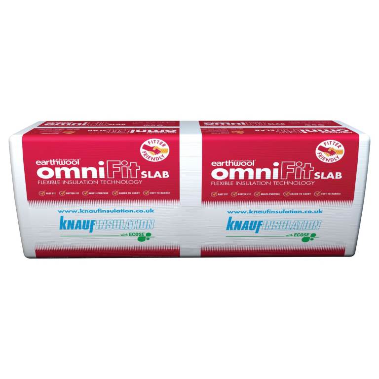 Knauf 35 Insulation Omnifit Slab - 100 x 620 x 1220mm