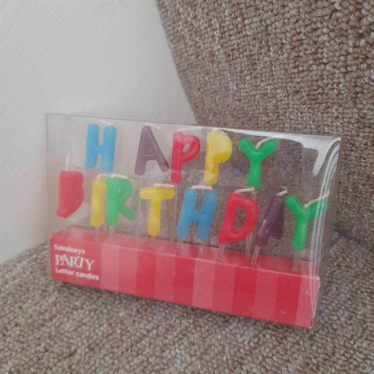 Happy Birthday Candles [Brand New]