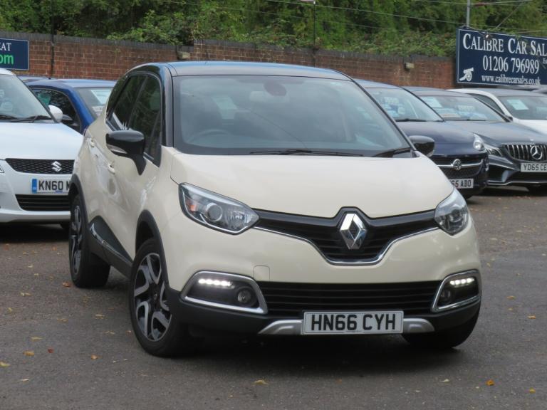 2016 Renault Captur 1.5 dCi 90 Signature Nav 5dr White Diesel ULEZ HATCHBACK Diesel Manual