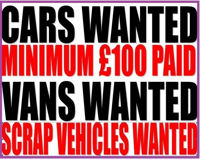 Cars wanted