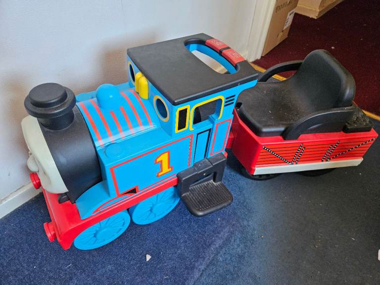 Child's ride along Thomas the tank engine 