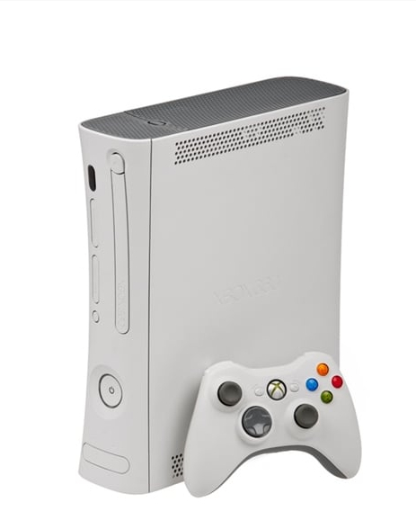 XBox 360 Games Console And 3 Games For Sale: