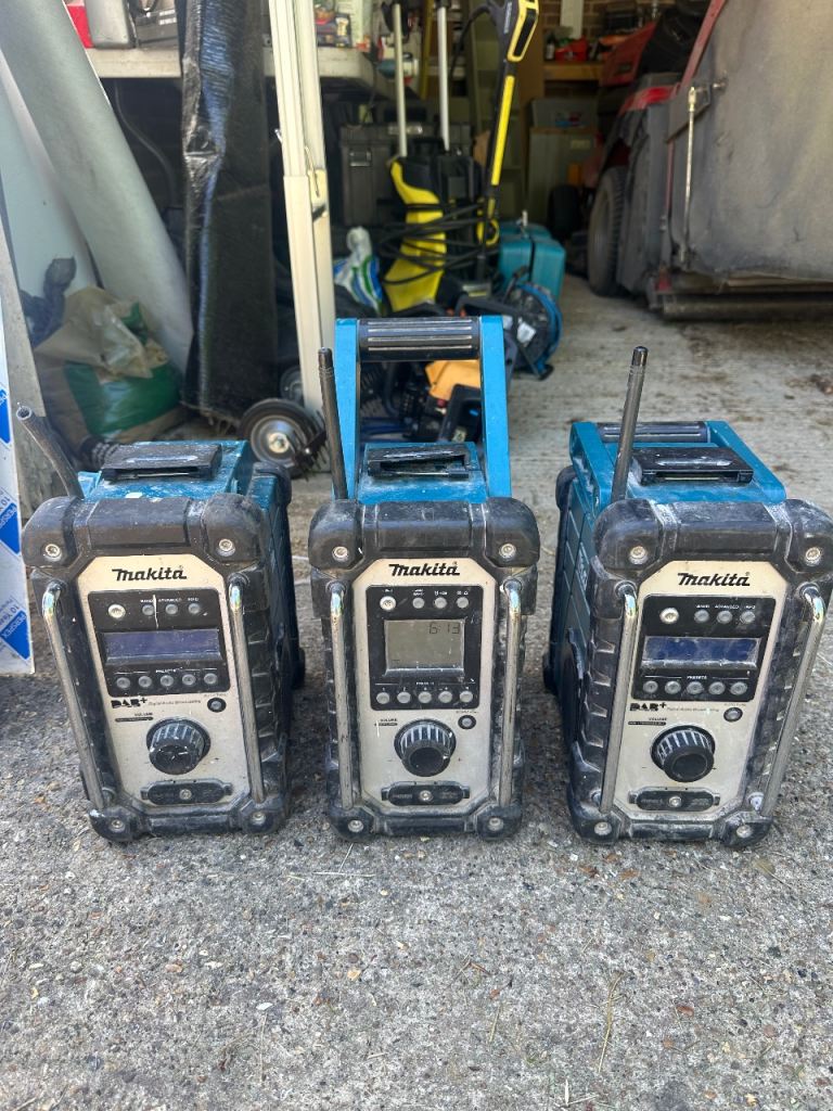 Makita DAB+ Job Site Radios – Used Condition