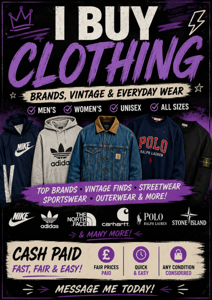 Buying Your Pre-Loved Branded, Vintage & Everyday Clothing