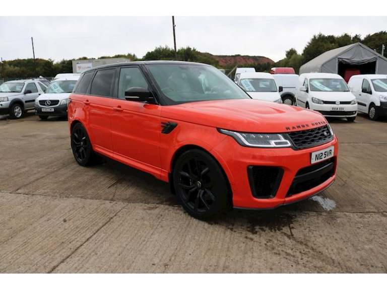 2018 RANGE ROVER SVR SUPER RARE FACTORY ORDER LAVA ORANGE STUNNING CONDITION
