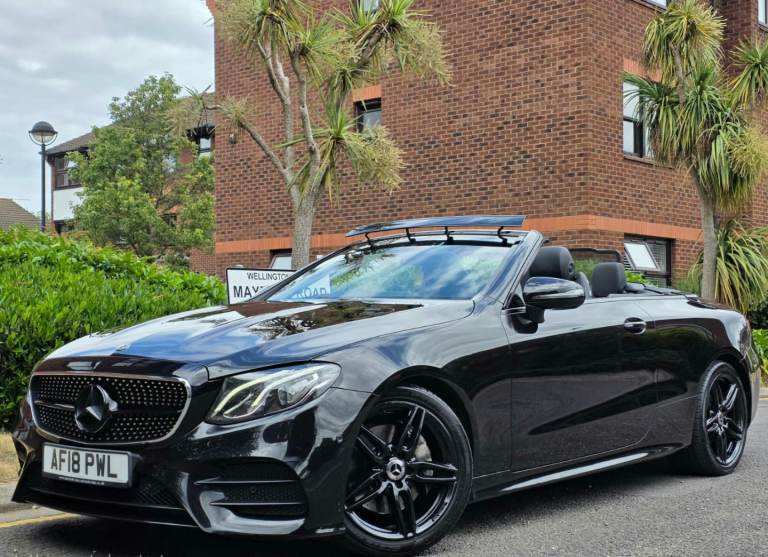 2018 MERCEDES E220D AMG LINE  PREMIUM PLUS CONVERTIBLE