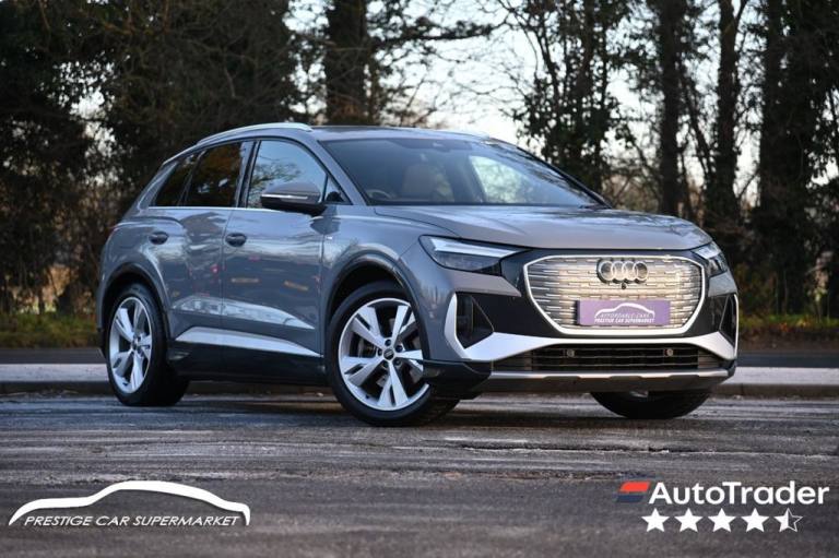 2021 Audi Q4 e-tron 40 S line SUV 5dr Electric Auto 82kWh (204 ps) ESTATE ELECTRIC Automatic