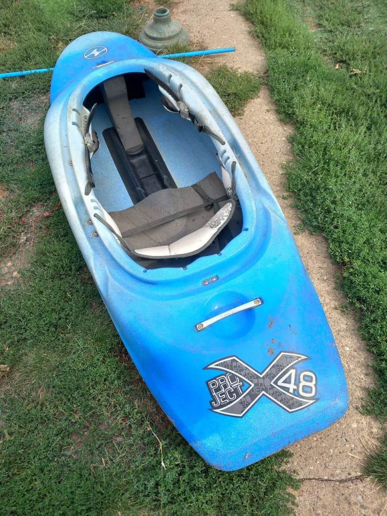 Wave Sport Project X 48 Kayak – Blue, Good Condition