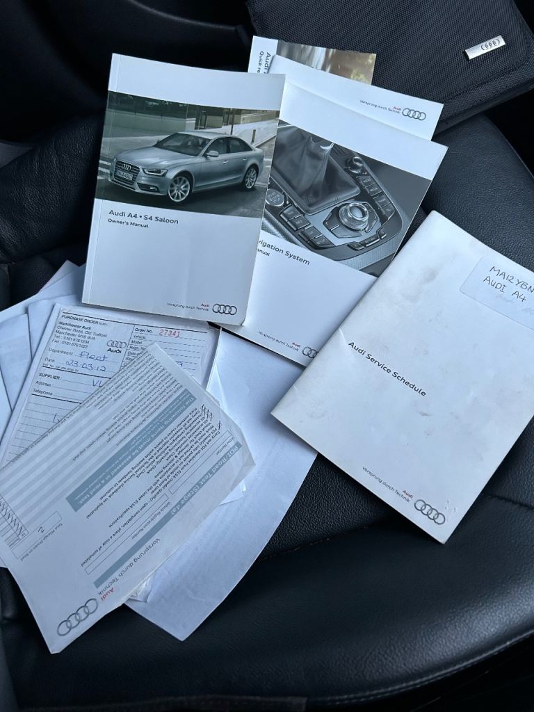 Audi, A4, Saloon, 2012, Manual, 1968 (cc), 4 doors