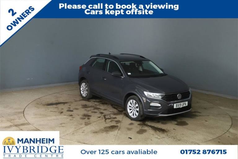2019 19 VOLKSWAGEN T-ROC 1.0 TSI GPF SE SUV 5DR PETROL MANUAL EURO 6 (S/S) (115 