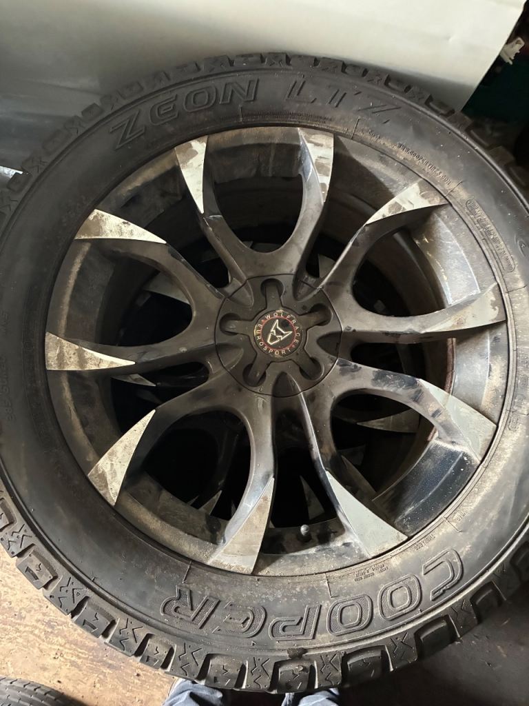 20” ALLOY WHEELS & WHEEL SPACERS. 