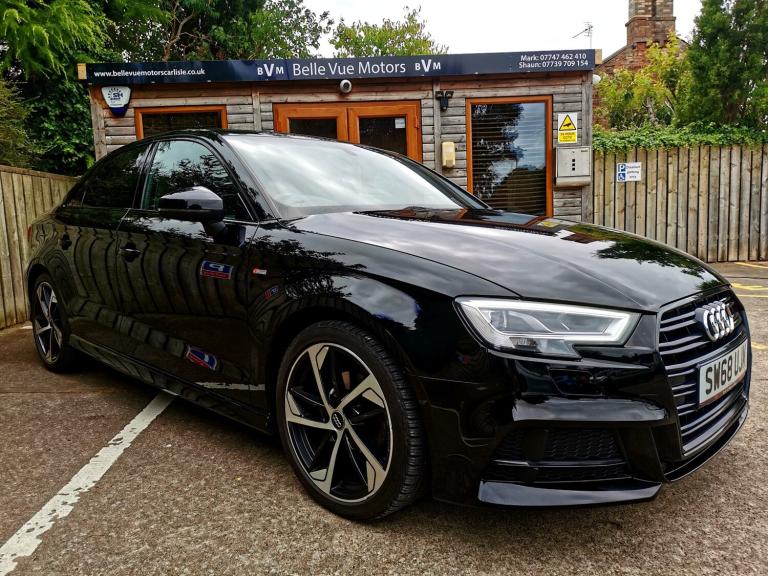 2018 Audi A3 35 TFSI Black Edition 4dr SALOON Petrol Manual