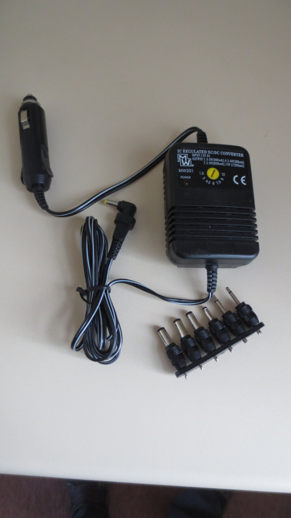 12v Car Power Supply Adaptor