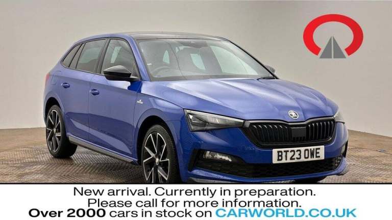2023 Skoda Scala 1.0 TSI Monte Carlo Hatchback 5dr Petrol Manual Euro 6 (s/s) (110 ps) Hatchback ...