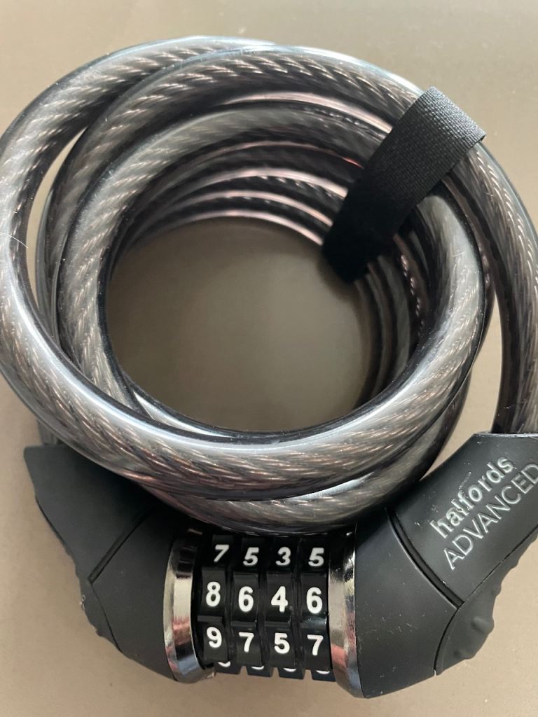Bike combination lock 