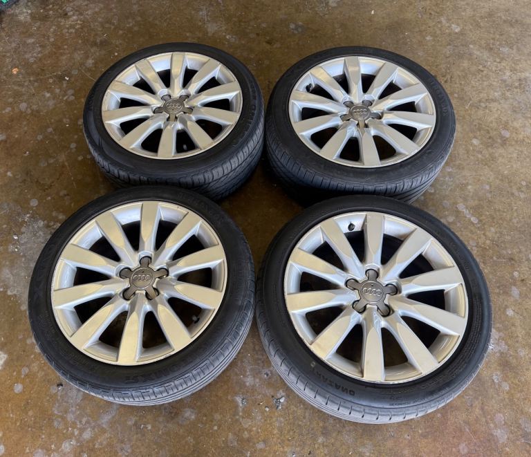GENUINE AUDI A1 16” 5x100 ALLOY WHEELS + TYRES IBIZA POLO