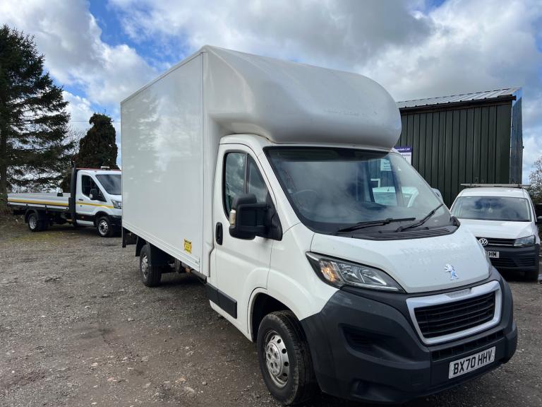 2020 Peugeot Boxer 2.2 BlueHDi FORD TRANSIT SPRINTER LUTON VAN TAIL LIFT 165bhp Luton Diesel Manual