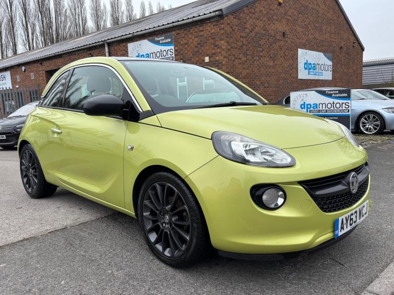 2013 Vauxhall Adam 1.2 16v GLAM Hatchback 3dr Petrol Manual Euro 5 (70 ps)