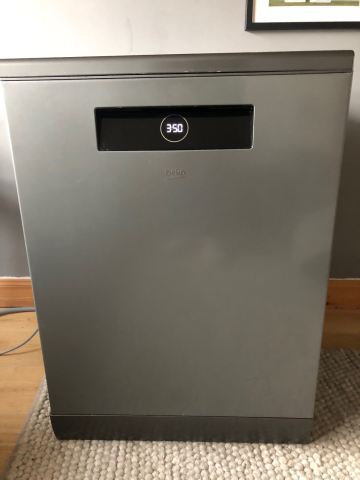 Dishwasher Beko BDEN38640FG Full Size Freestanding in St