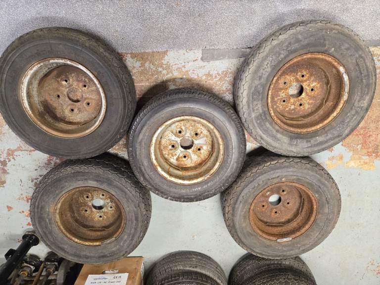 5 x MK2 Transit wheels