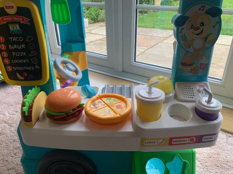Fisher price burger van