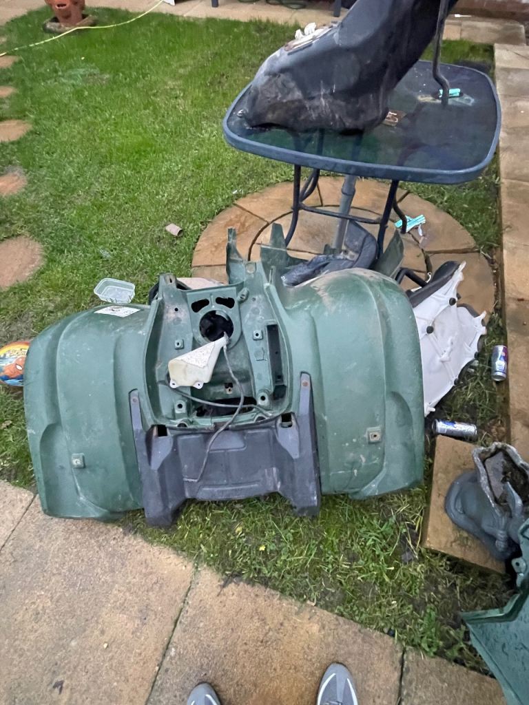 Yamaha 550 grizzly quad bike