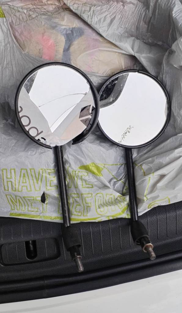 Moped mirrors 
