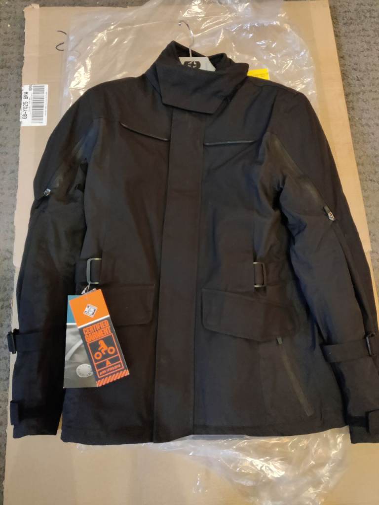 Tucano Urbano Gulliver 2G Textile Jacket - Black - S A rated