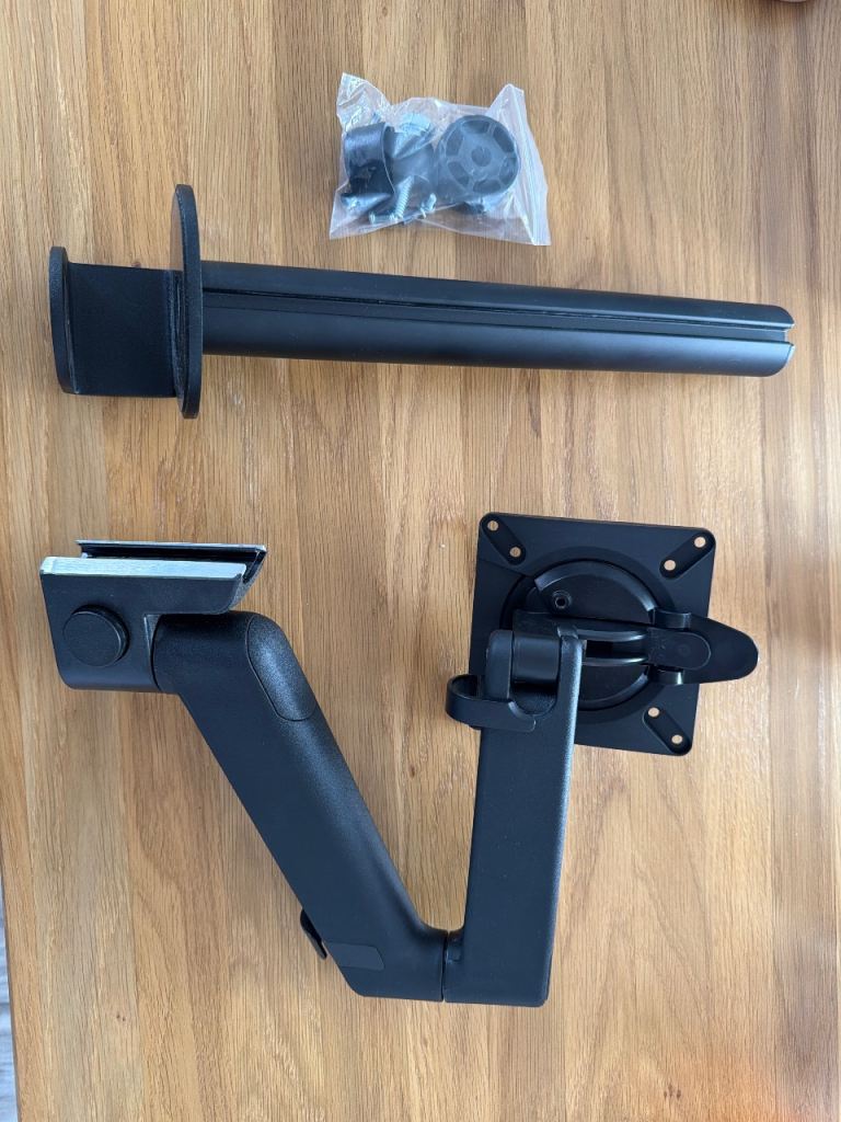 Monitor Arm Desk Mount – Black, Good Condition
