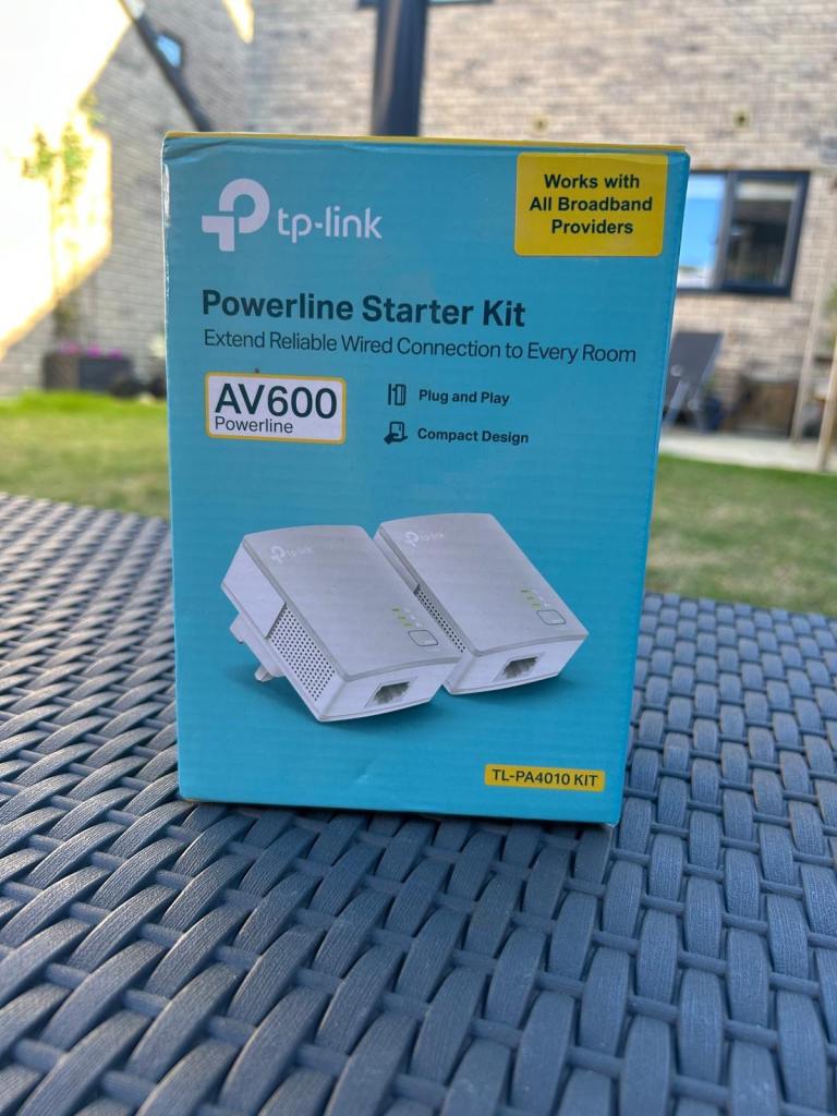 TP-Link AV600 Powerline Starter Kit – Good Condition