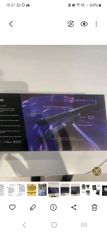 New Glamorise Smart Hairstraightner