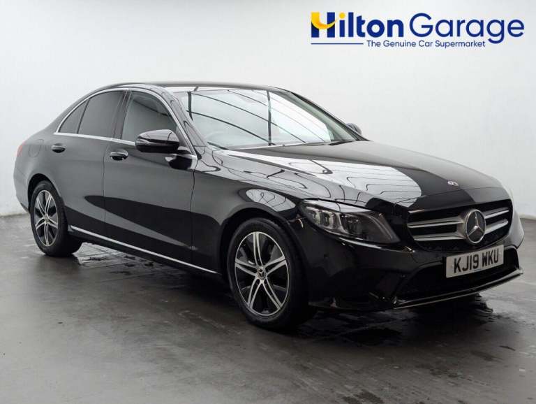 2019 Mercedes-Benz C Class 1.5 C200 MHEV EQ Boost Sport (Premium) Saloon 4dr Petrol G-Tronic+ Eur...
