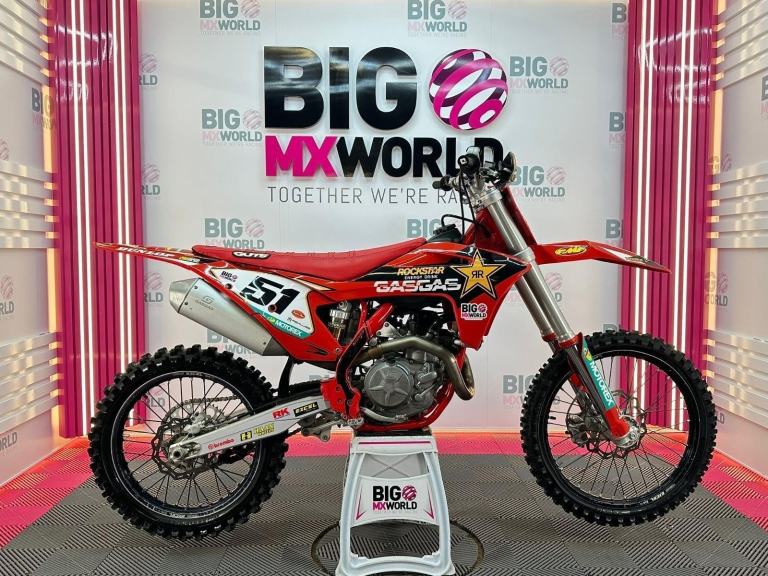 Gasgas MCF 450 2023 - Only 50Hrs - New Barcia Replica Graphics & Guts Cover