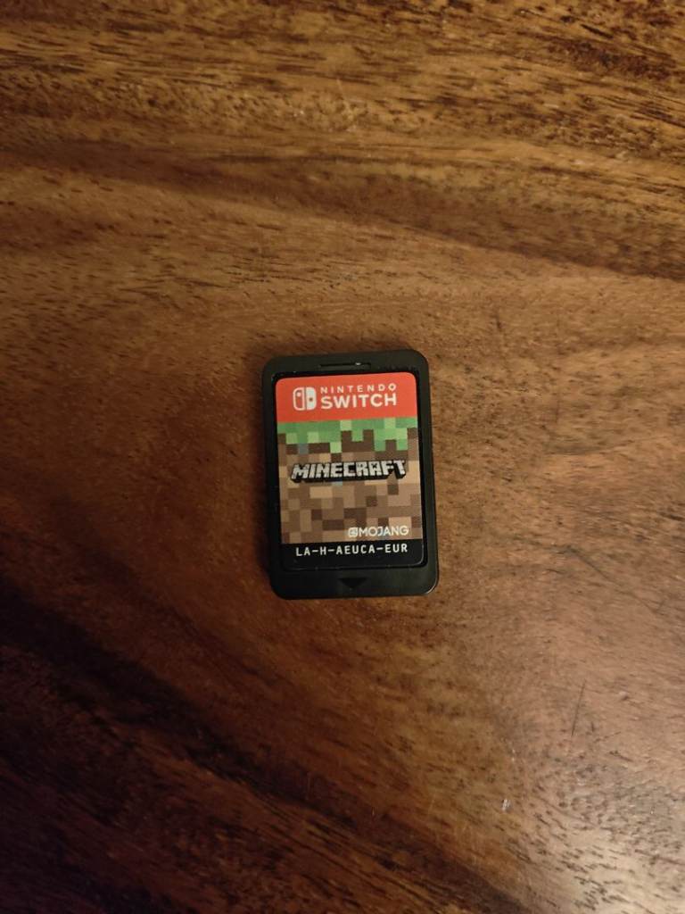 Minecraft switch game 