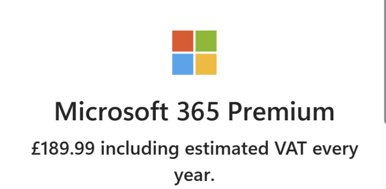 Microsoft 365 Premium Licence – New, Annual Subscription