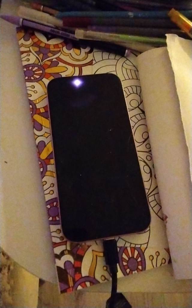 iPhone 16 black screen from dropping it pink 