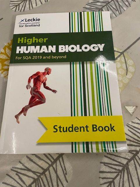 Leckie Student Book - Higher Human Biology Textbook