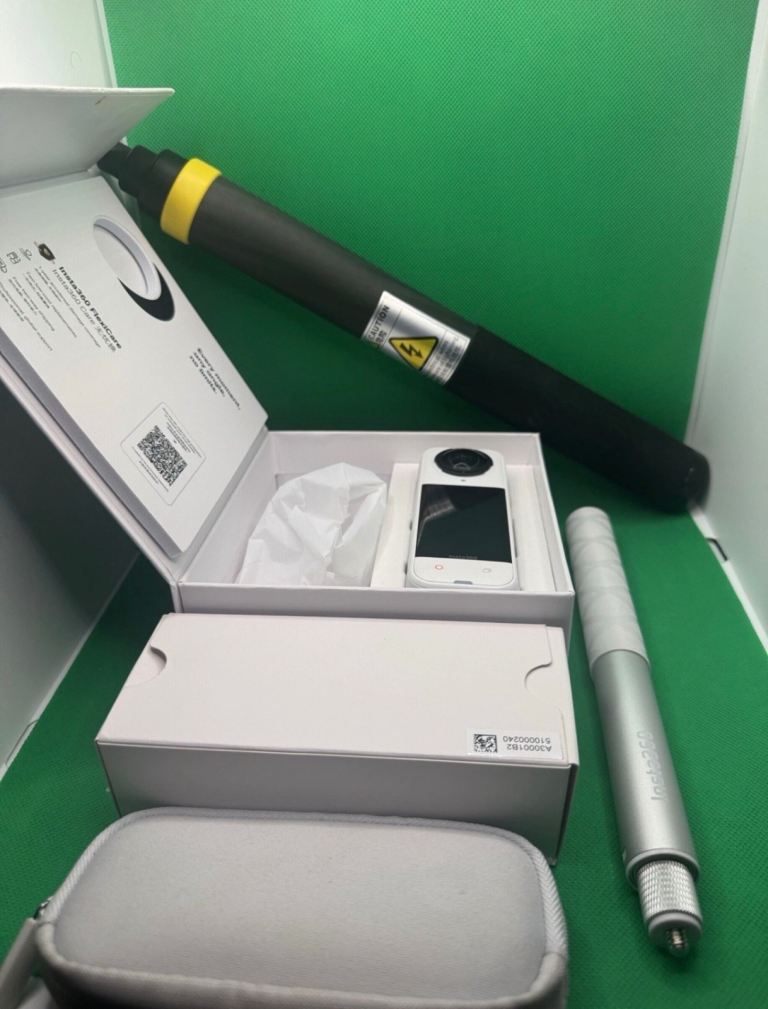 Insta360 X3 360-Degree Action Camera with Accessories – As Good As New
