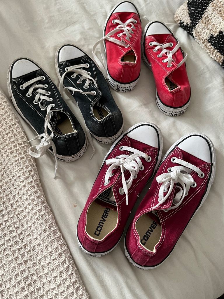 Free ladies converse all stars trainers