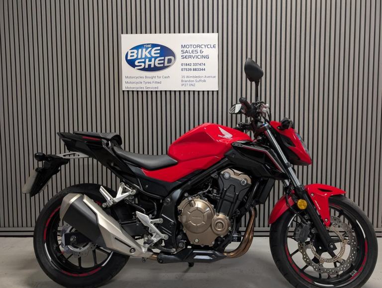 Honda CB CB500F abs 2017  A2 license friendly. Same owner from new 11k miles 