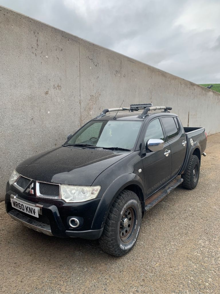 Mitsubishi, L200 Barbarian Pick Up, 2010, Manual, 2477 (cc) full years mot spare set of wheels 