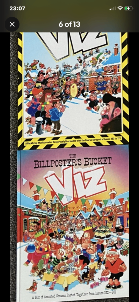 VIZ ANNUALS - 19 Vintage Viz Annuals In Excellent Condition 